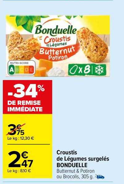 Croustis De Légumes Surgelés Bonduelle