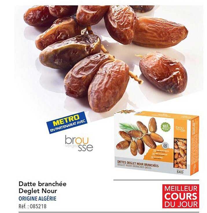 datte branchée deglet nour