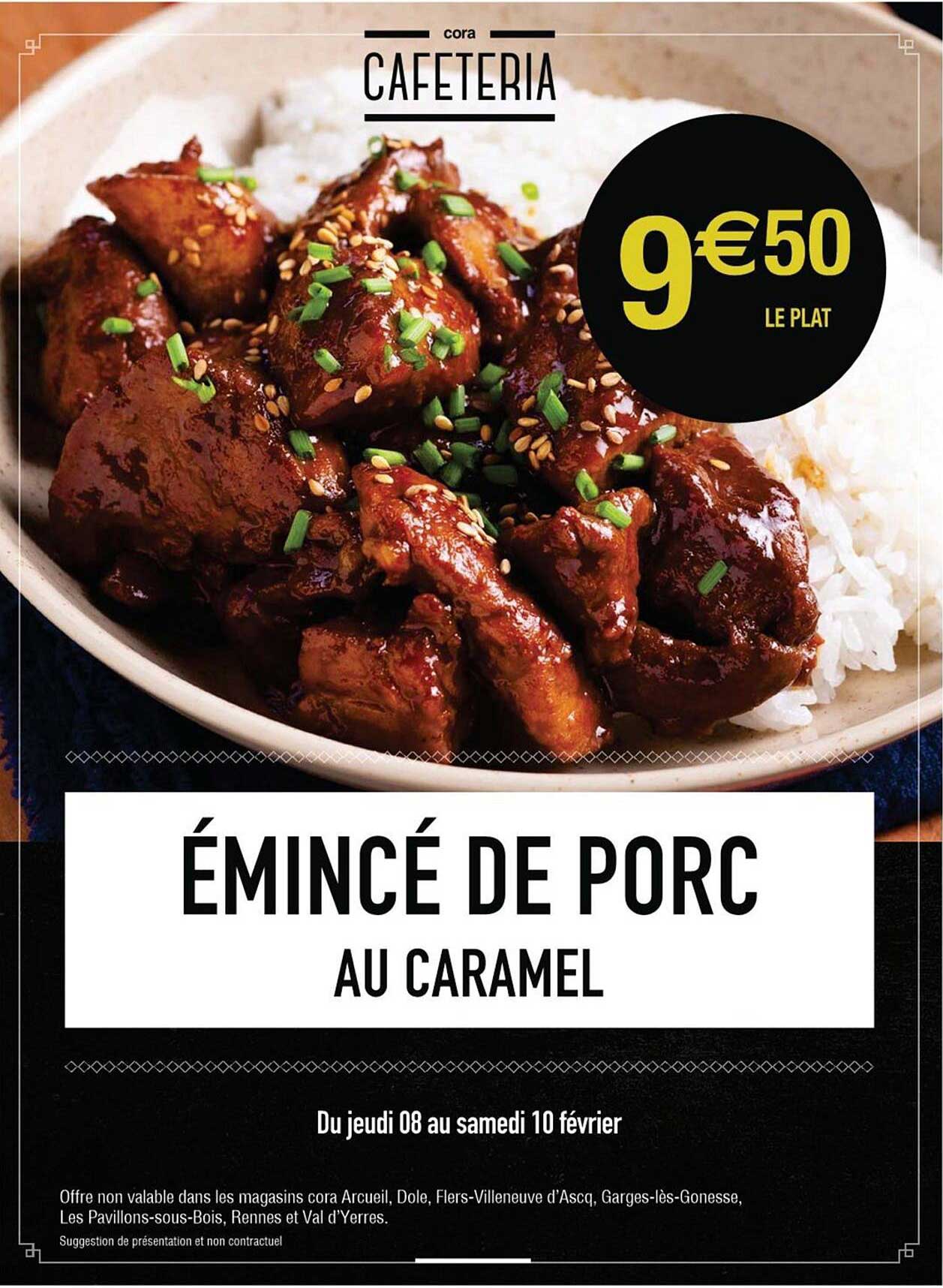 émincé De Porc Au Caramel