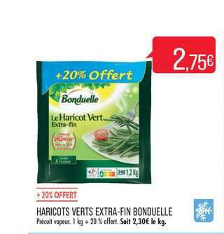 haricots verts extra-fin bonduelle