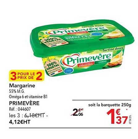 Margarine Primevère