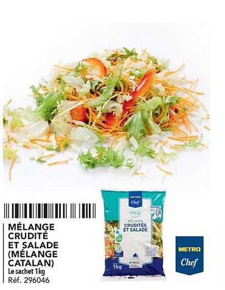 Mélange Crudité Et Salade (mélange Catalan)