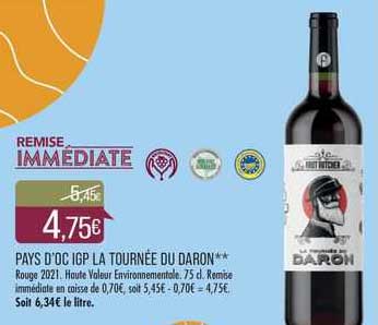 pays d'oc igp la tournée du daron