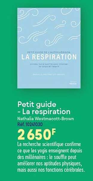 petit guide - la respiration