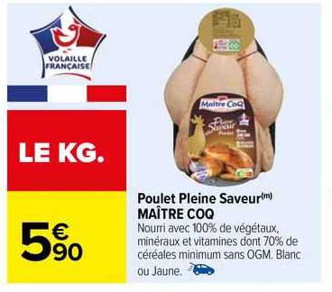 Poulet Pleine Saveur Maître Coq