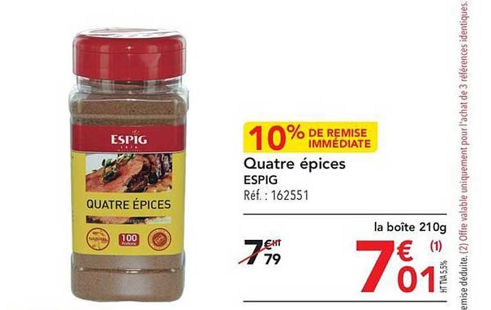 quatre épices espig