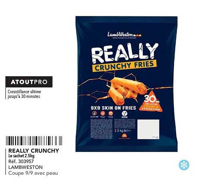 really crunchy lambweston