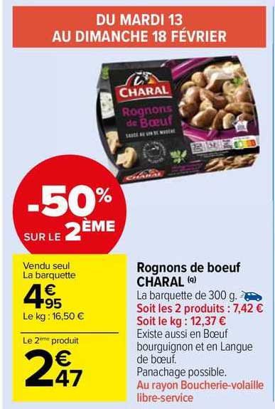 Rognons De Boeuf Charal