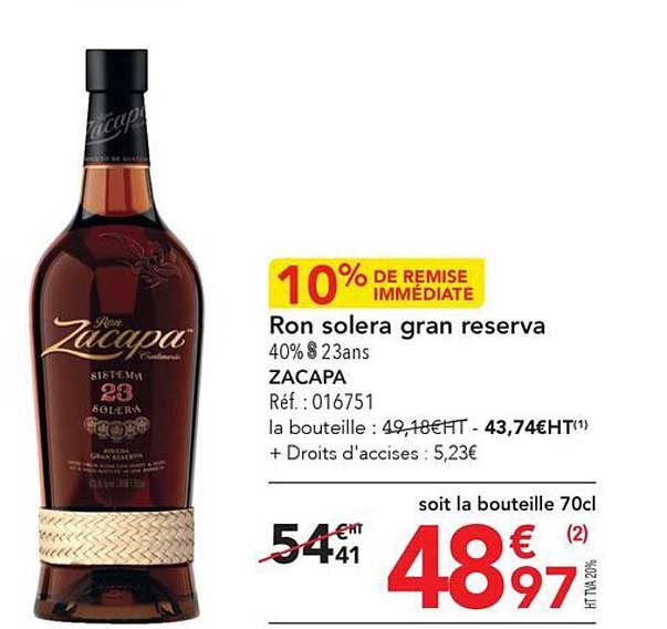 ron solera gran reserva zacapa
