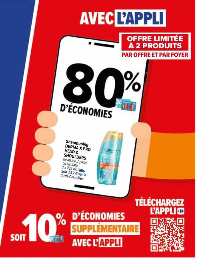 shampooing derma x pro head & shoulders