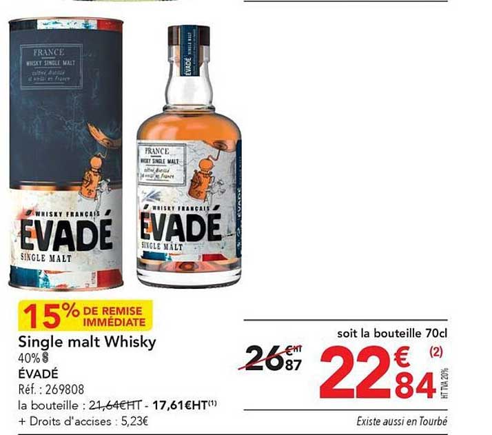 single malt whisky évadé