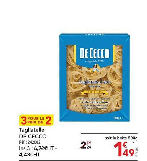 tagliatelle de cecco