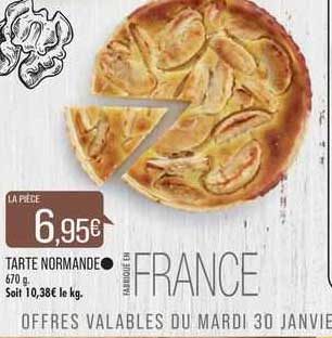 Tarte Normande