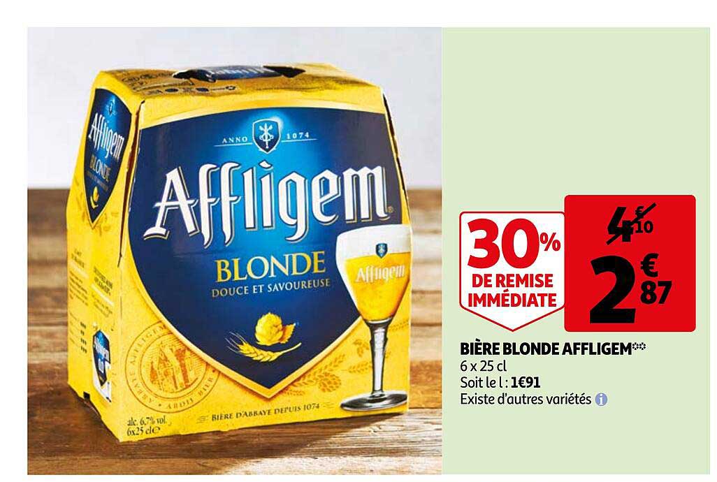 Bière Blonde Affligem