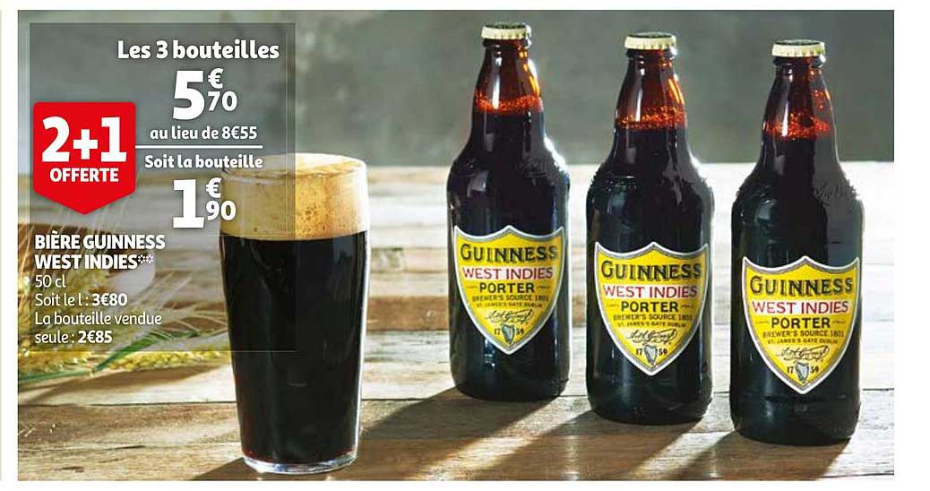 bière guinness west indies