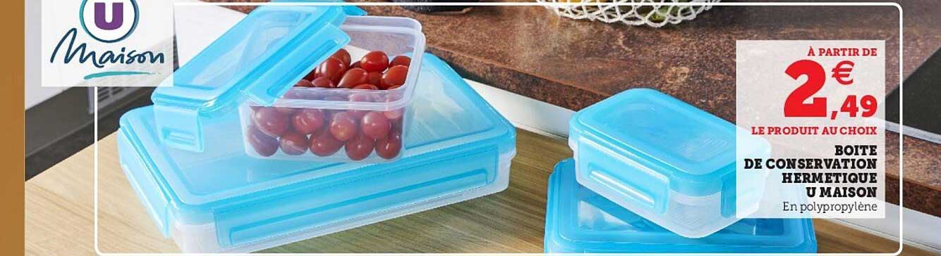 Boîte De Conservation Hermétique U Maison