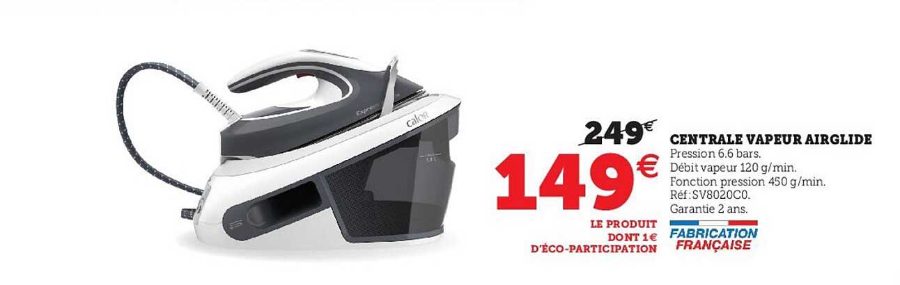 centrale vapeur airglide