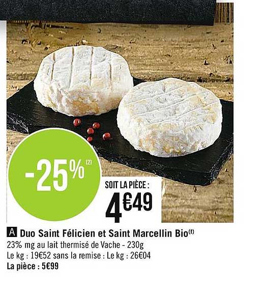 duo saint félicien et saint marcellin bio