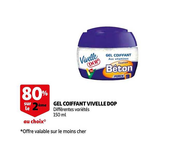gel coiffant vivelle dop