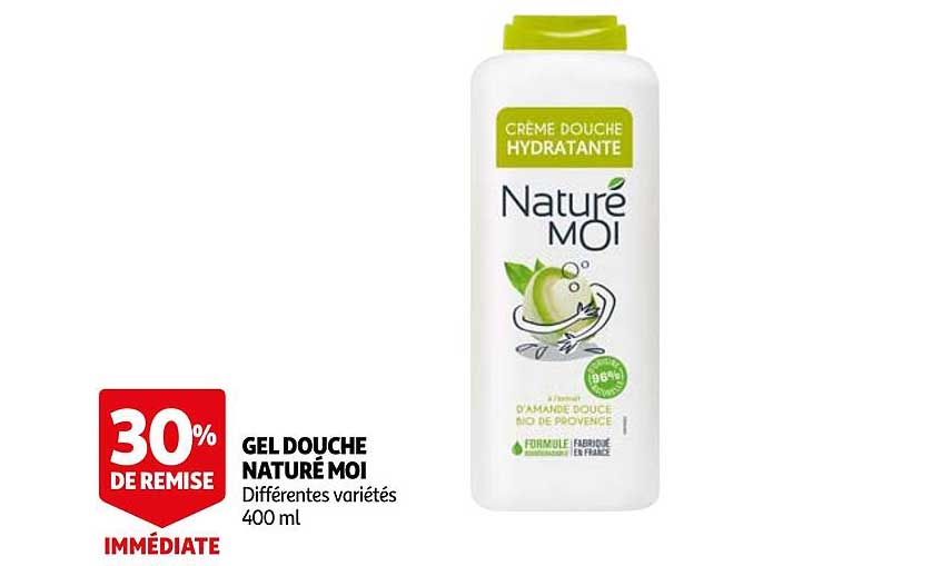 gel douche naturé moi