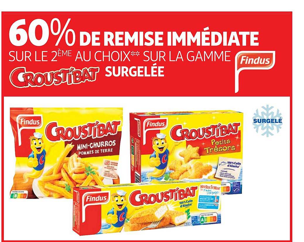 La Gamme Croustibat Findus