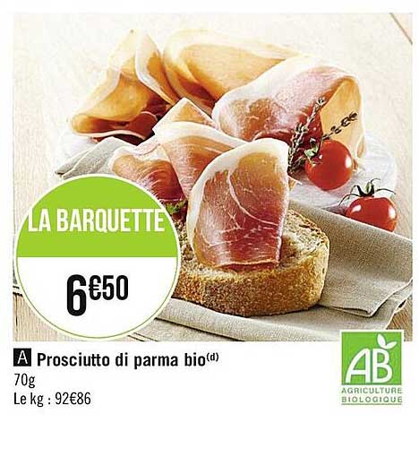 Prosciutto Di Parma Bio