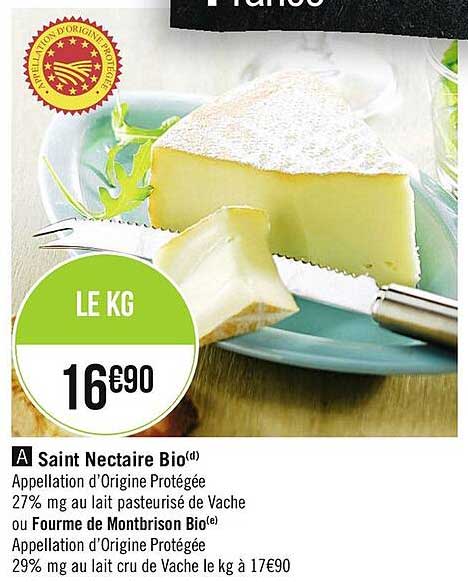saint nectaire bio