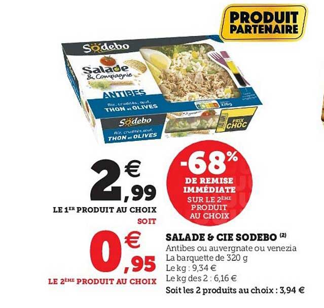 salade & cie sodebo