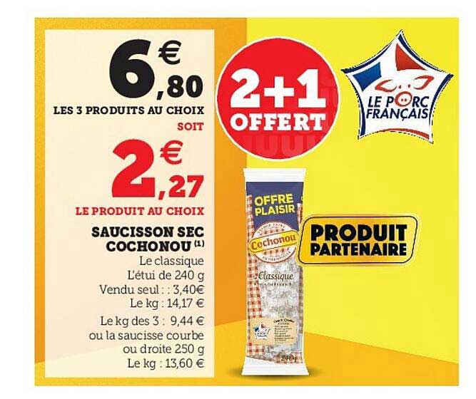 Saucisson Sec Cochonou