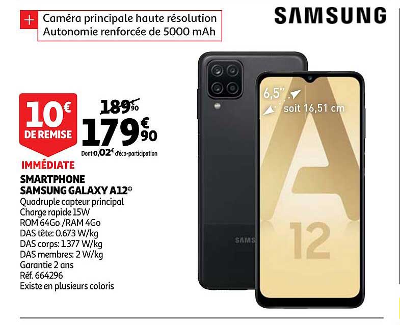 smartphone samsung galaxy a12