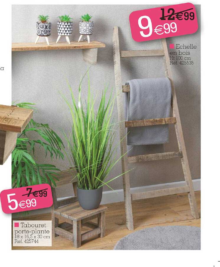 tabouret porte-plante