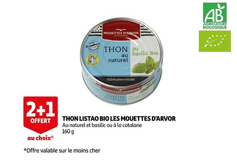 thon listao bio les mouettes d'arvor