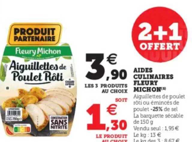 aides culinaires fleury michon