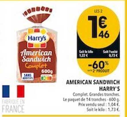 american sandwich harry's