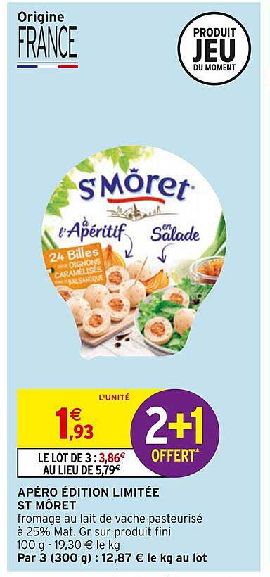 apéro édition limitée st môret
