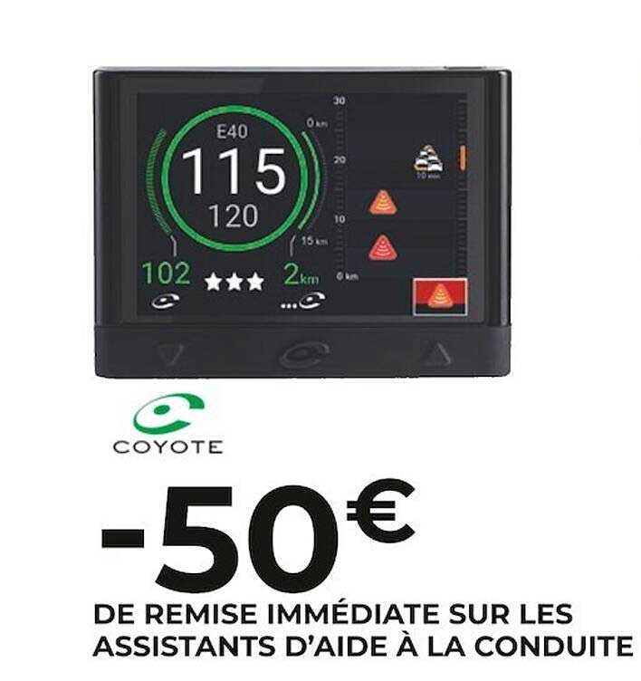 assistants d'aide à la conduite coyote