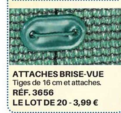 attaches brise-vue