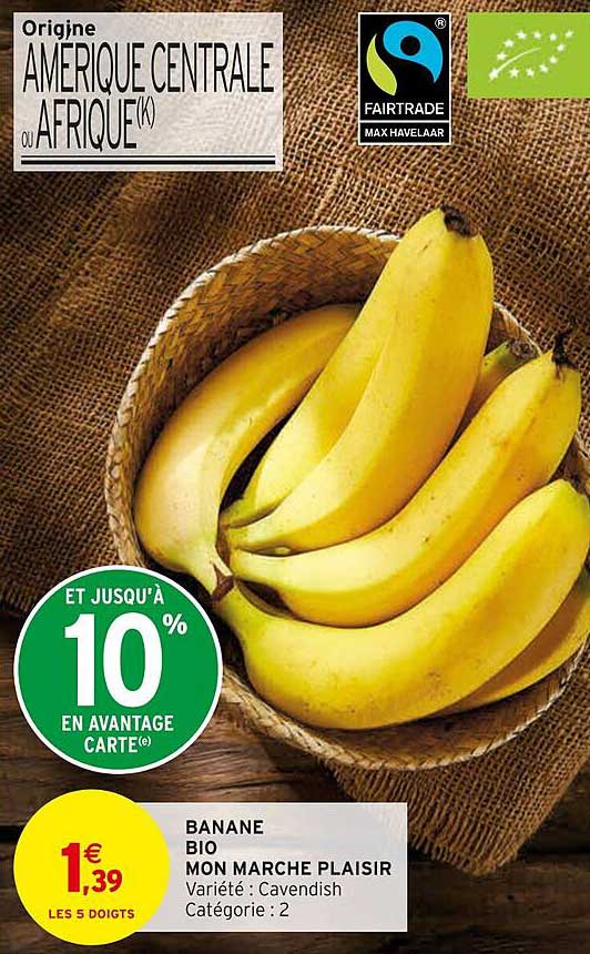 banane bio mon marché plaisir