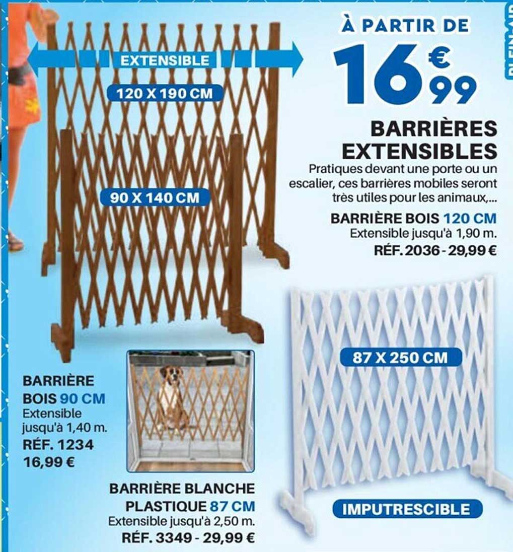 Barrières Extensibles