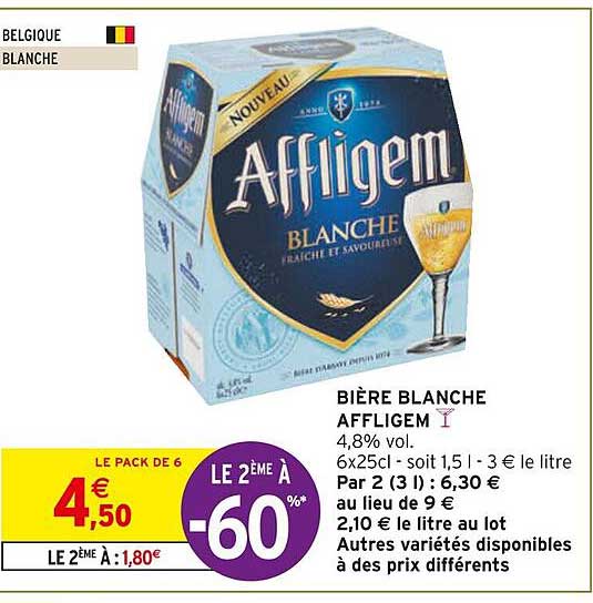 Bière Blanche Affligem