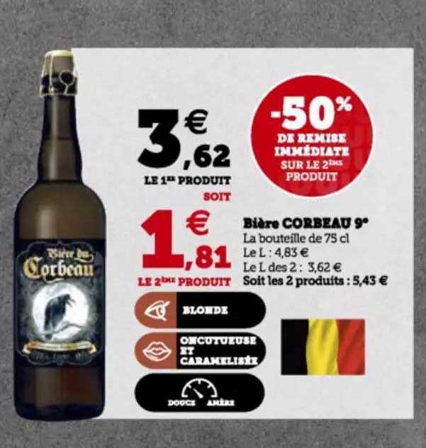bière corbeau 9°