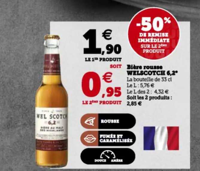 bière rousse welscotch 6,2°