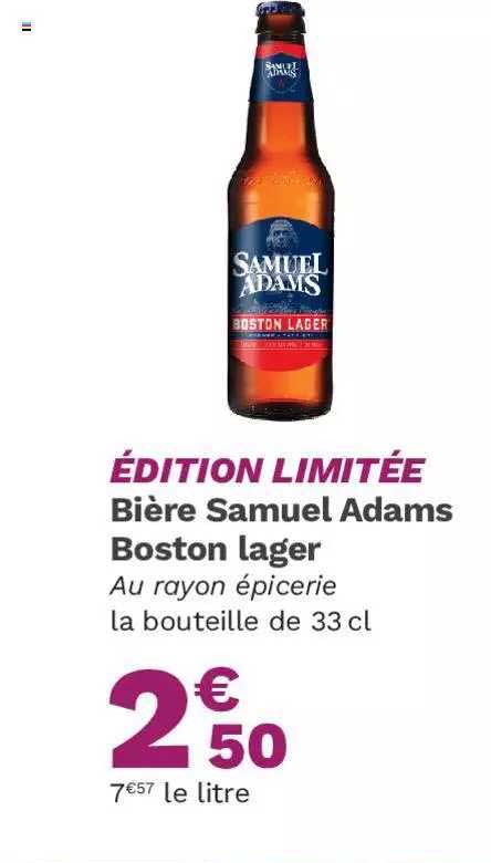 bière samuel adams beston lager