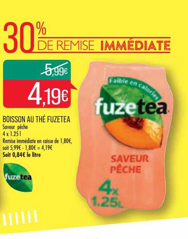 Boisson Au Thé Fuzetea