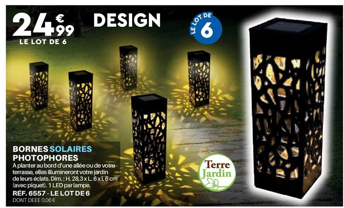 Bornes Solaires Photophores