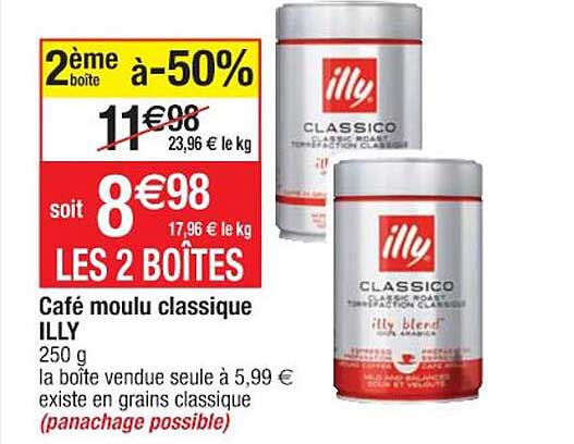 Café Moulu Classique Illy