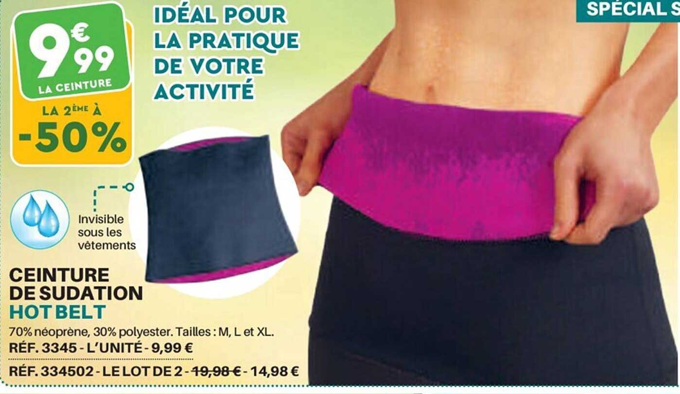 ceinture de sudation hot belt