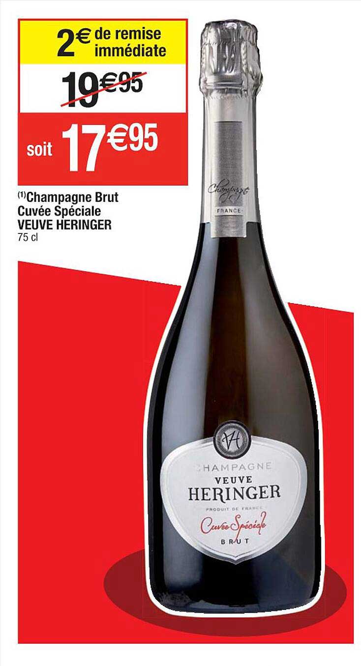 champagne brut cuvée spéciale veuve heringer