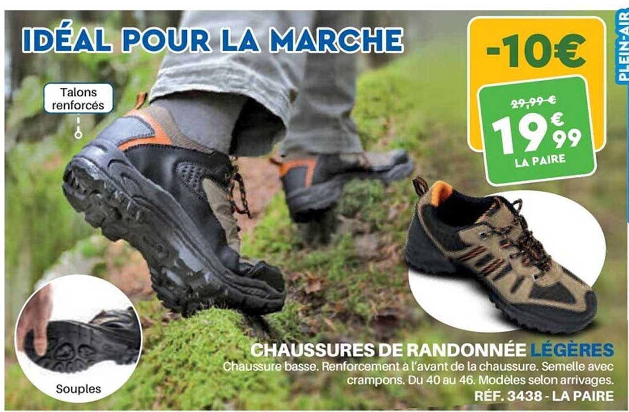 chaussures de randonnée légères