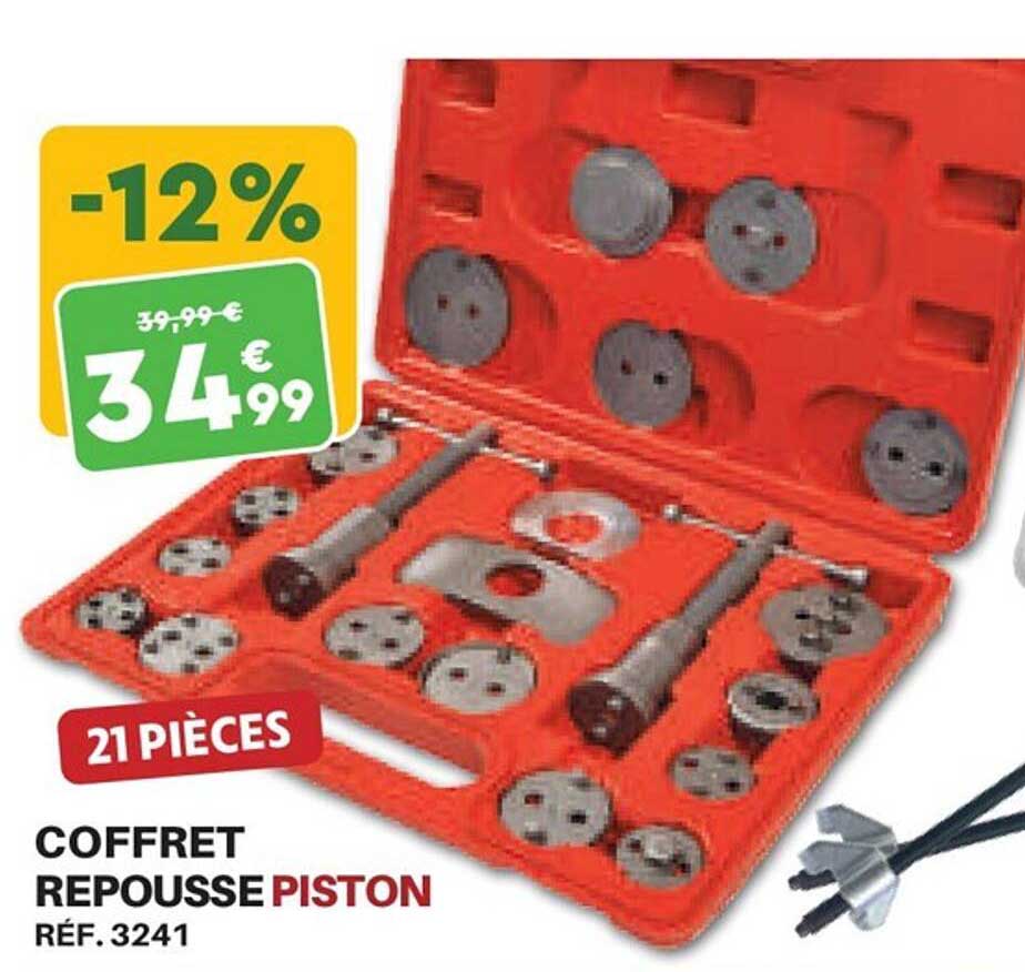 coffret repousse piston